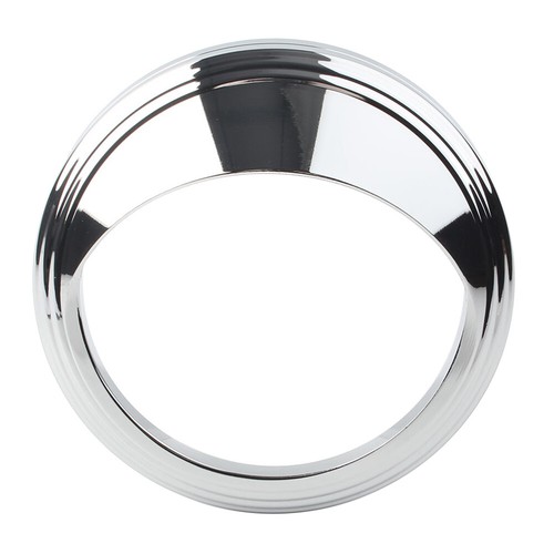 Chrome Speedometer 5" Trim Ring Visor For Harley Softail Heritage Classic FLSTC - Picture 5 of 6