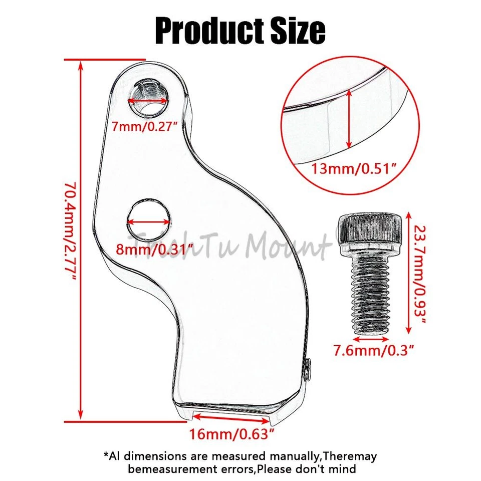 Motorcycle Black Gear Shift Neutral Assist Bracket For Harley M8 Touring Softail - Изображение 3 из 4