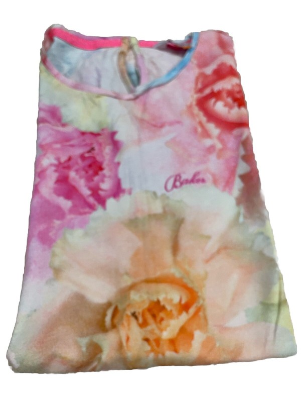 Ted Baker Floral Print 13-14 T-shirt Top