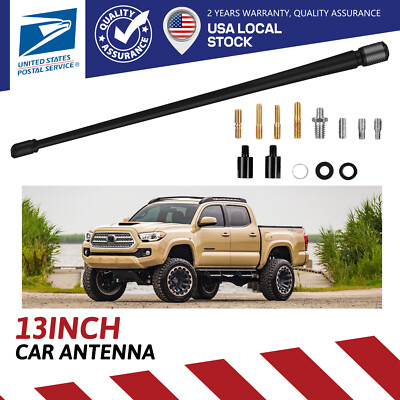 13'' Fits Dodge Ram Truck 1500 1999-2008 ANTENNA MAST CONVERSION KIT BLACK NEW US