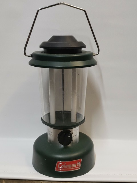 Coleman Camping Lantern Twin Tube Fluorescent 5355 700 Tested Working