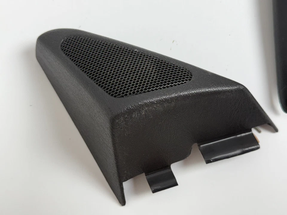 Buick LeSabre 2005 Par Izquierdo Derecho Puerta Espejo Montaje Cubiertas con Altavoz Negro Foto 3 de 4