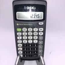 TI-30XA Student Scientific Calculator Works