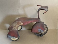   Tea Cup   -  Tot   Tricycle - New NOS Chrome Axle Caps - 1930  s