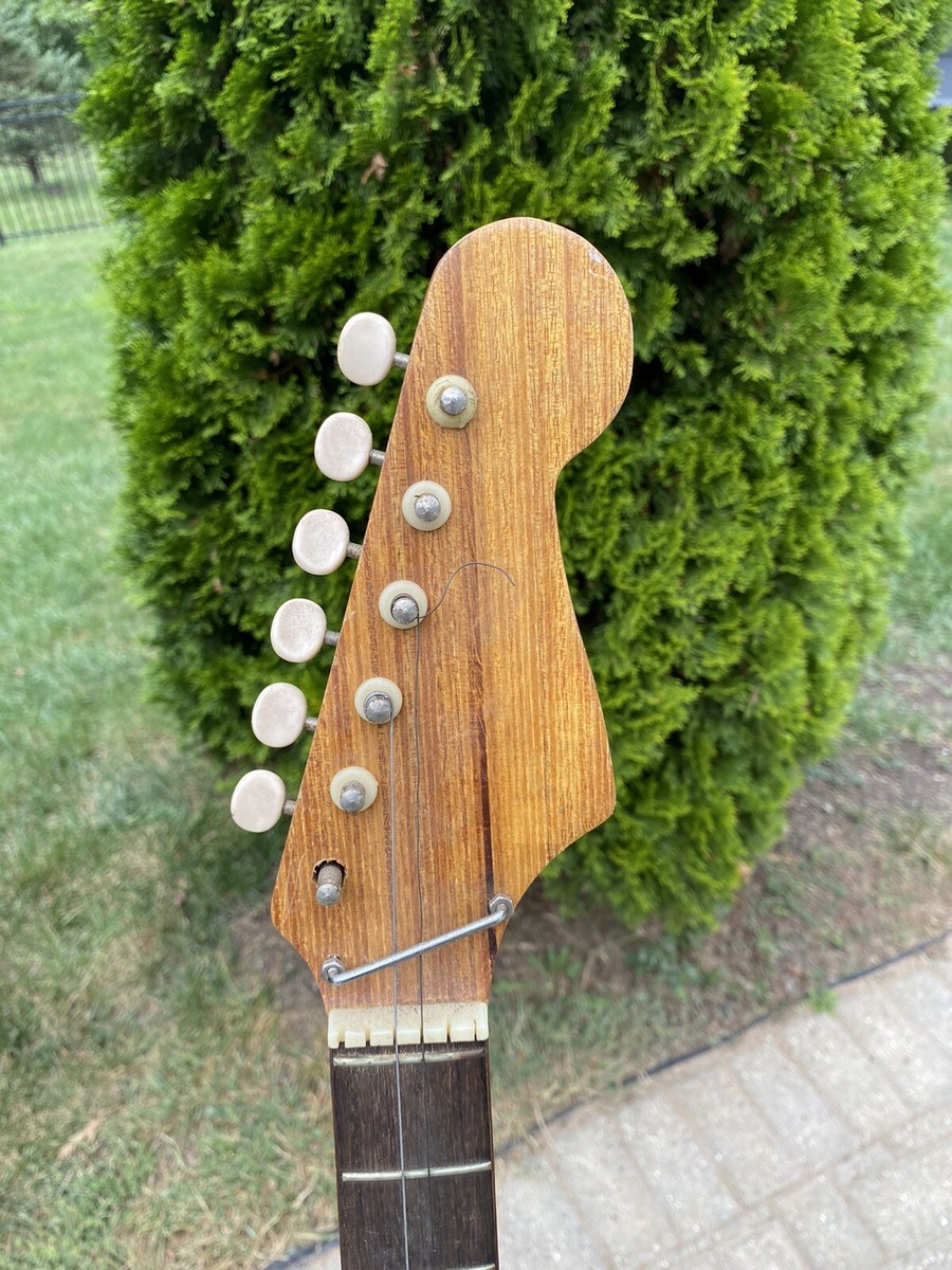 Vintage 1960's Teisco Sunburst 2 Pickup Japan Electric Vintage 1960's Teisco Sunburst 2 Pickup Japan Electric