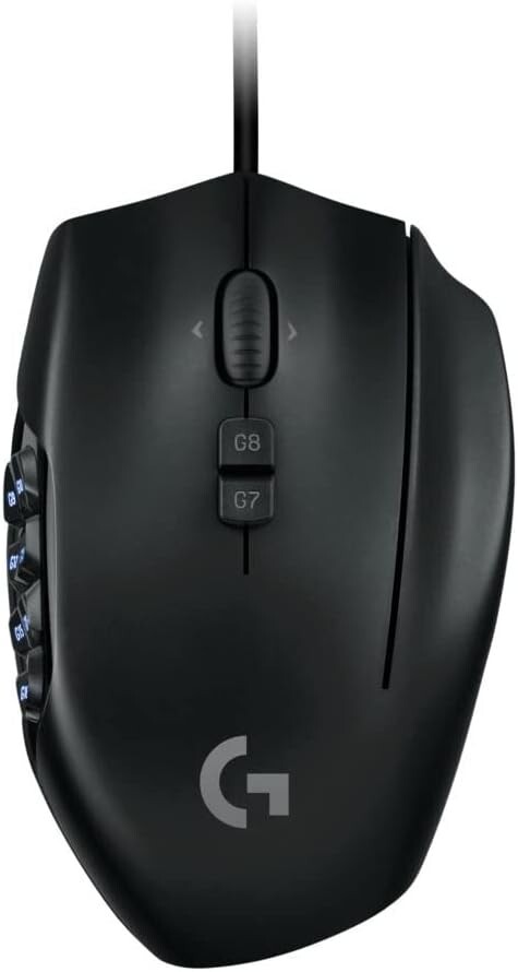 Logitech Logicool G600t MMO Gaming Mouse 20 Buttons 250-8200DPI wired FF XIV NEW