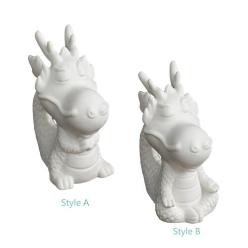 Sculpture animale, figurine de dragon en céramique, sculpture de dragon, mini - Picture 1 of 7