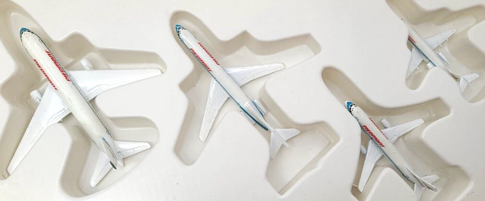 复古 SCHABAK 压铸 BOEING 767-ER 727-200 737-300 F-28-4000 PIEDMONT — 第 3/4 张图片