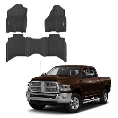 Novsight Floor Mats Carpets For Dodge Ram 1500 Crew Cab 2011-2017 All Weather US