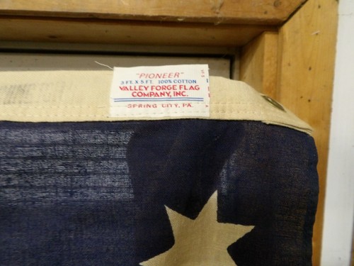 VTG Valley Forge Pioneer 1976 Bicentennial 76 American Flag USA Bennington 3x5ft - Picture 3 of 7