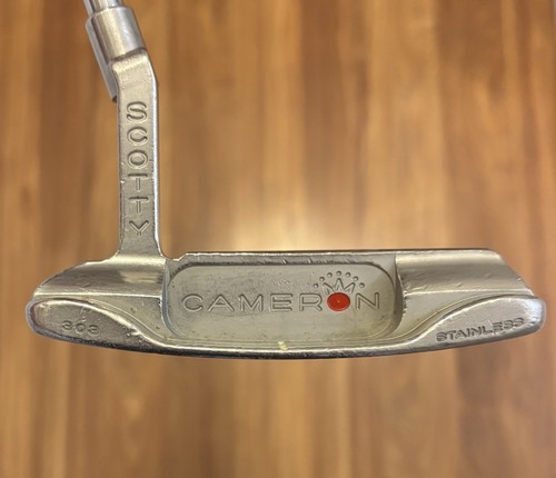 Titleist Scotty Cameron Studio Stainless Newport Milled 35.5” Putter Vintage