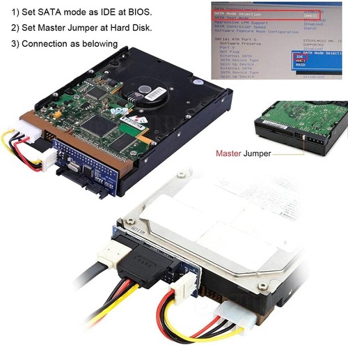 USB 2.0 to SATA/IDE Hard Drive Adapter Cable for 2.5" & 3.5" HDD/SSD - Bild 2 von 7