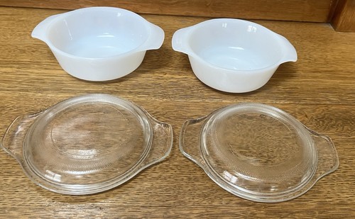 Vtg ‘50’s Anchor Hocking Fire King Ovenware 472 Harvest Vegetables 12 oz. Set 2 - Picture 6 of 11
