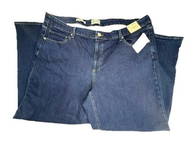 Universal Thread Women's High Rise Dark Wash Wide-Leg Jeans Blue Denim Pockets