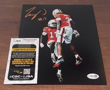 Joshua Moore & Tony Johnson Signed Autographed 8x10 Photo Miami Hurricanes JSA N
