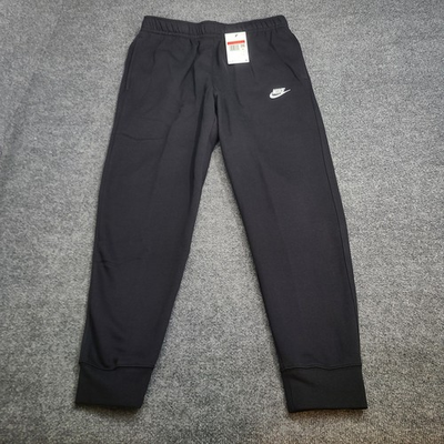 #ad Nike Pants Mens Large Black Club Fleece Jogger Tapered Futura Sportswear Sweats $59.99