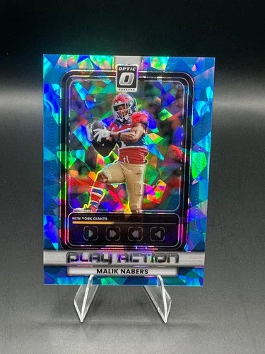 2025 Donruss Optic Malik Nabers Ice (RAW)