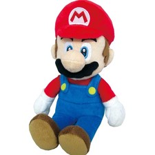 Adorable 9.5-Inch Mario Stuffed Plush from Super Mario All Star Collection
