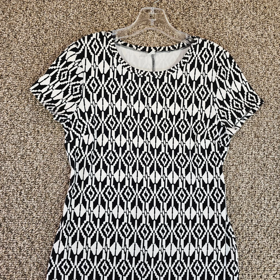 Vestido pulóver de manga corta mediano Old Navy para mujer Foto 3 de 4