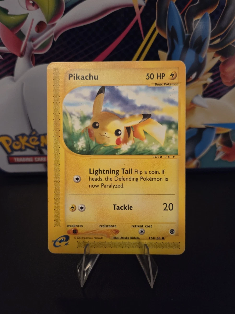 Pikachu Pokémon TCG Expedition Base Set Individual Collectible