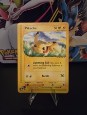 Pikachu 124/165 Expedition Base Set Regular on eBay