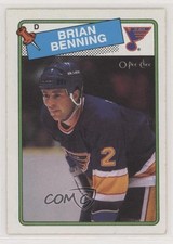 1988-89 O-Pee-Chee Brian Benning #174 0c4