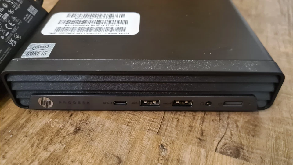 HP ProDesk 400 G6 Desktop Mini Intel Core i5-10500T 8GB RAM 512GB SSD Win 11 Pro - Bild 2 von 4