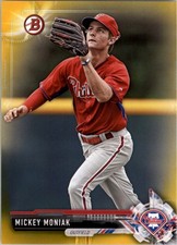 2017 Bowman Prospects Yellow #BP135 Mickey Moniak - BB