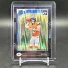 2024 Panini Donruss Optic - Rated Rookie Bo Nix #209 Purple Shock Prizm (RC)