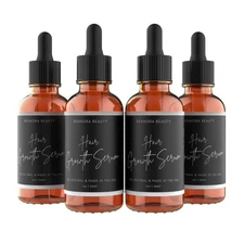 Rennora Hair Growth Serum with Organic Herbs and Natural Vitamins PeppermintOil 