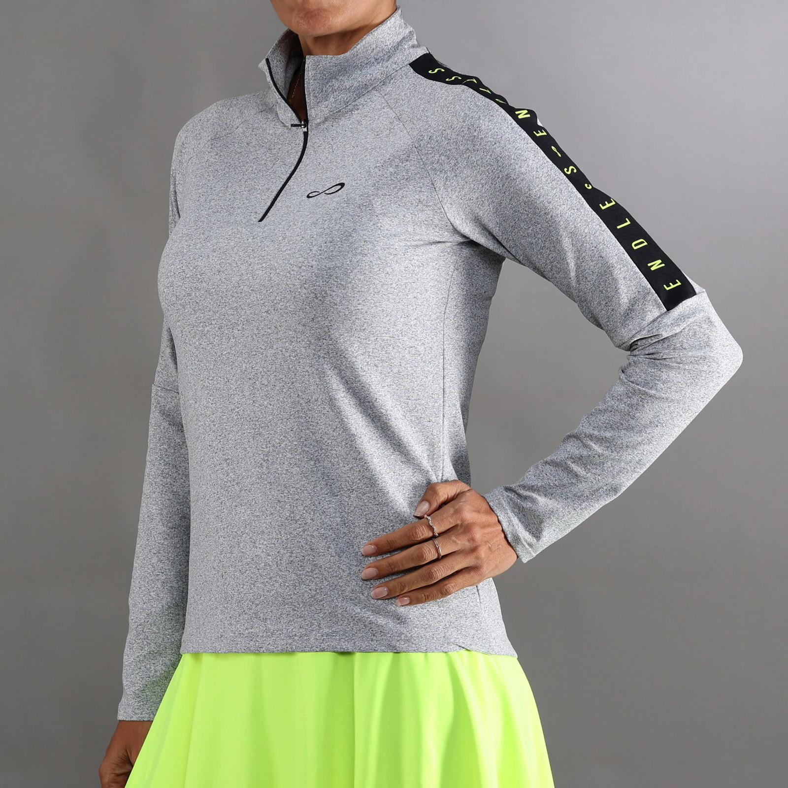 Endless Kirsch Iconic Ii Longsleeve Damen grau 10790₽