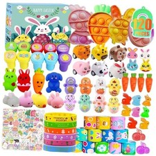 YOAUSHY 120 Pack Easter Basket Stuffers for Kids Party Favors Easter Egg
