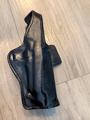 Don Hume H738 26B High Ride Black Leather Gun Holster BER 96 DB