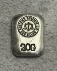 Rutland Bullion Co. 20 Grams Hand Poured Silver Bar .999 Fine Silver