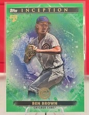 2024  Topps Inception - Ben Brown -  Green Insert (RC)