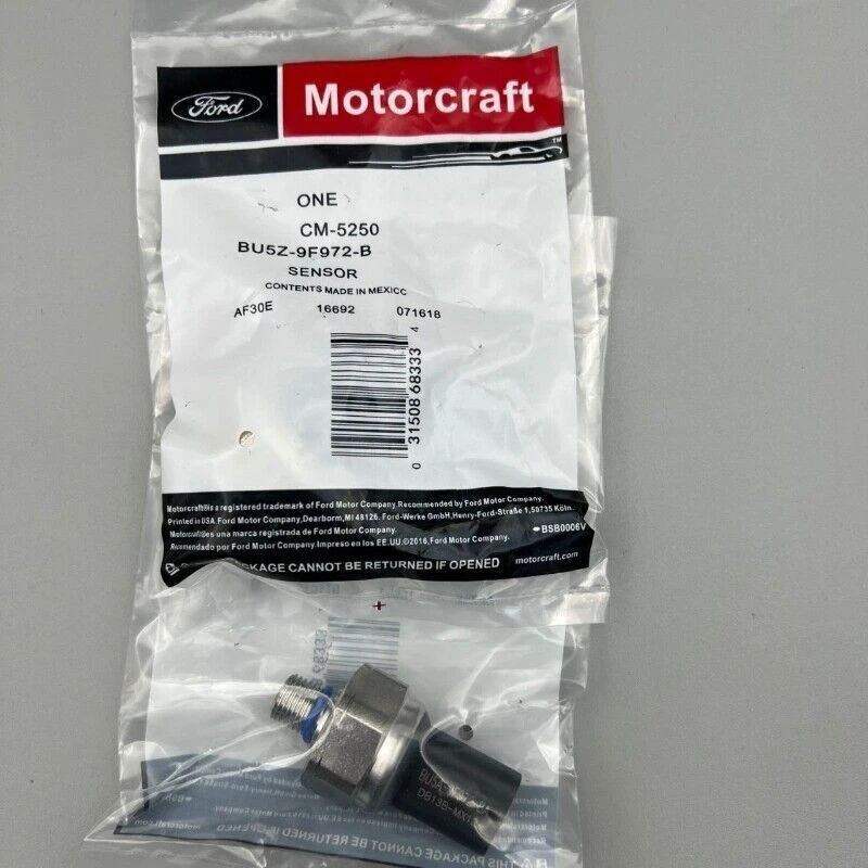 1PCS Brand New Fuel Injection Pressure Sensor CM-5250 / BU5Z-9F972-B USA STOCK Foto 2 de 4