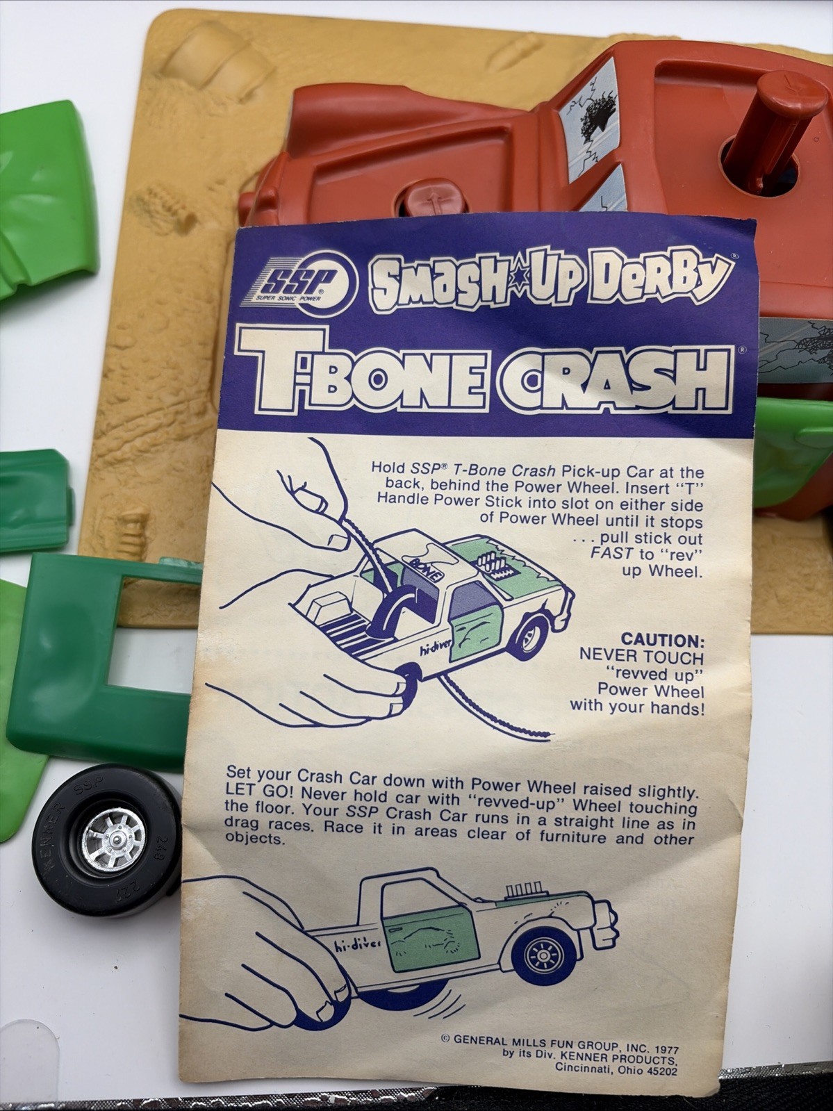 Smash Up Derby T-bone Crash Set 1977. Incomplete | eBay