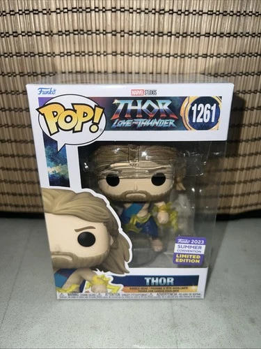 Funko Pop! Marvel: Thor Love & Thunder Thor 2023 Sunmer Con Figure #1261