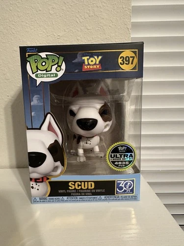 Funko Pop! Toy Story Scud #397 ULTRA 4835 PCS Disney/Pixar W/Protector