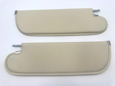 Cream Sunvisor Set for 1964-1972 Chevrolet El Camino 2Dr Pickup