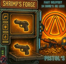 Borderlands 4  Legendary Pistols  (PC, Xbox, PS5)