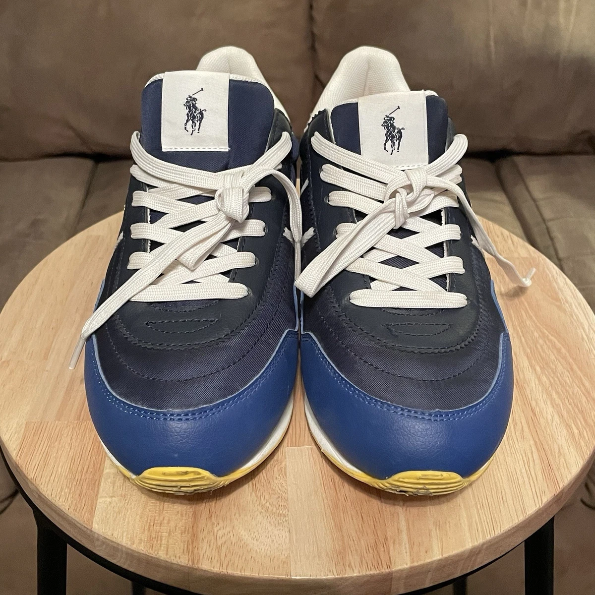 Ralph Lauren Blue Suede Casual Shoes for Men for sale | eBay