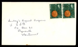 Mayfairstamps Montserrat to Plymouth Montserrat Cover cca_05345