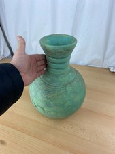 Ton Vase Terrakotta Afrika Baule 36 cm groß