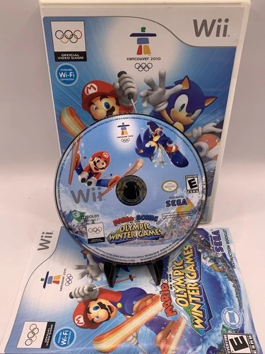 Mario & Sonic at the Olympic Winter Games (Wii, 2009) CIB Tested