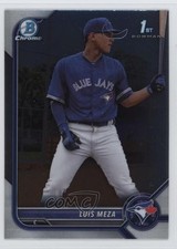 2022 Bowman Chrome Prospects Luis Meza #BCP-209 1t2c