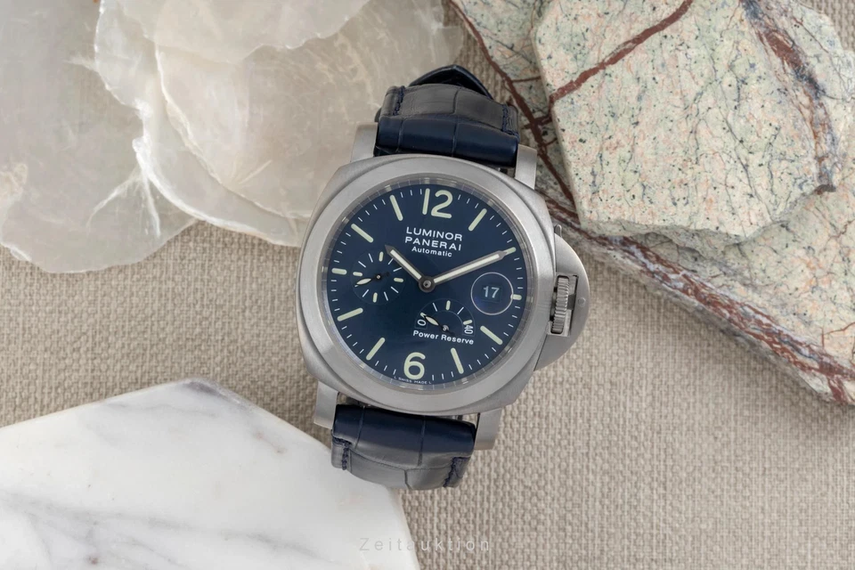 Panerai Luminor Power Reserve Titan Automatik Herrenuhr Ref. PAM00093 B&P 2002 - Bild 4 von 4