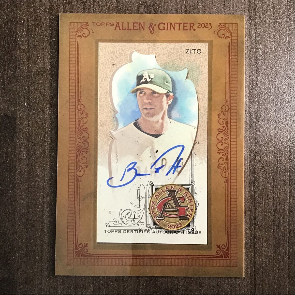 2023 TOPPS ALLEN & GINTER LIOVER PEGUERO SHORT PRINT RC AUTO #MA-LP PIRATES!