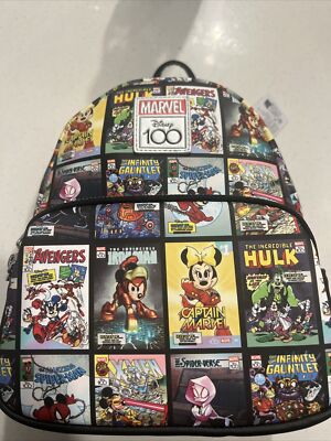 Loungefly Marvel Mickey&Friends Backpack Disney100 special  display picture 1