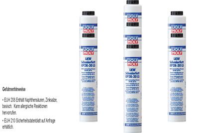 7x Liqui Moly LKW Schmierfett KP2K -30 Lube Shuttle Schmierstoff 400g